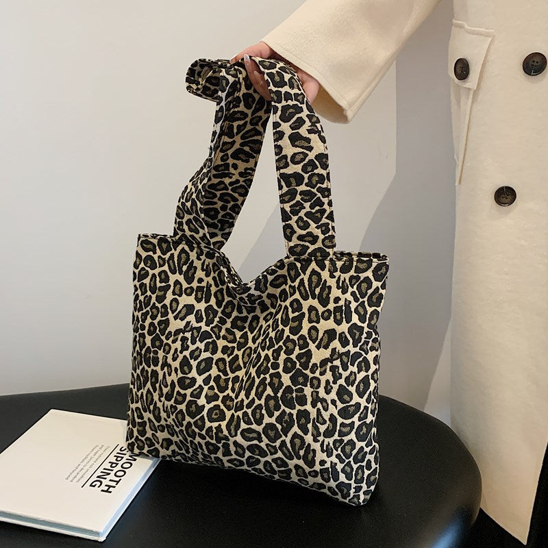 Stylish Animal Print Tote Bag Acalora