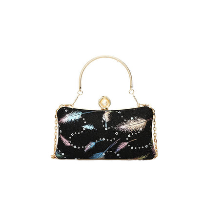 Glittery Evening Clutch Bag Acalora