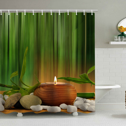 Tranquil Zen Nature Shower Curtain