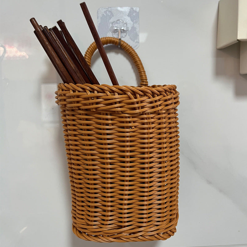 Unisex wall basket with practical hook Bowlift