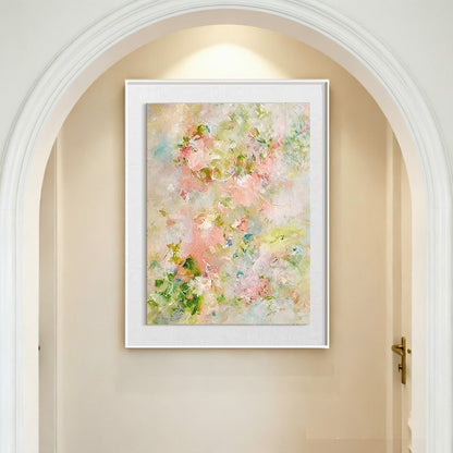Abstract Floral Canvas Artwork