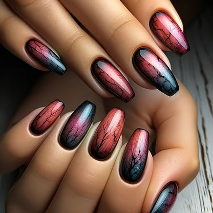 Artistic Gradient Nail Design Acalora