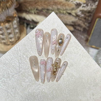 Decorative Press-On Nail Tips Acalora
