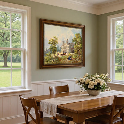 Classic Landscape Artwork In Frame