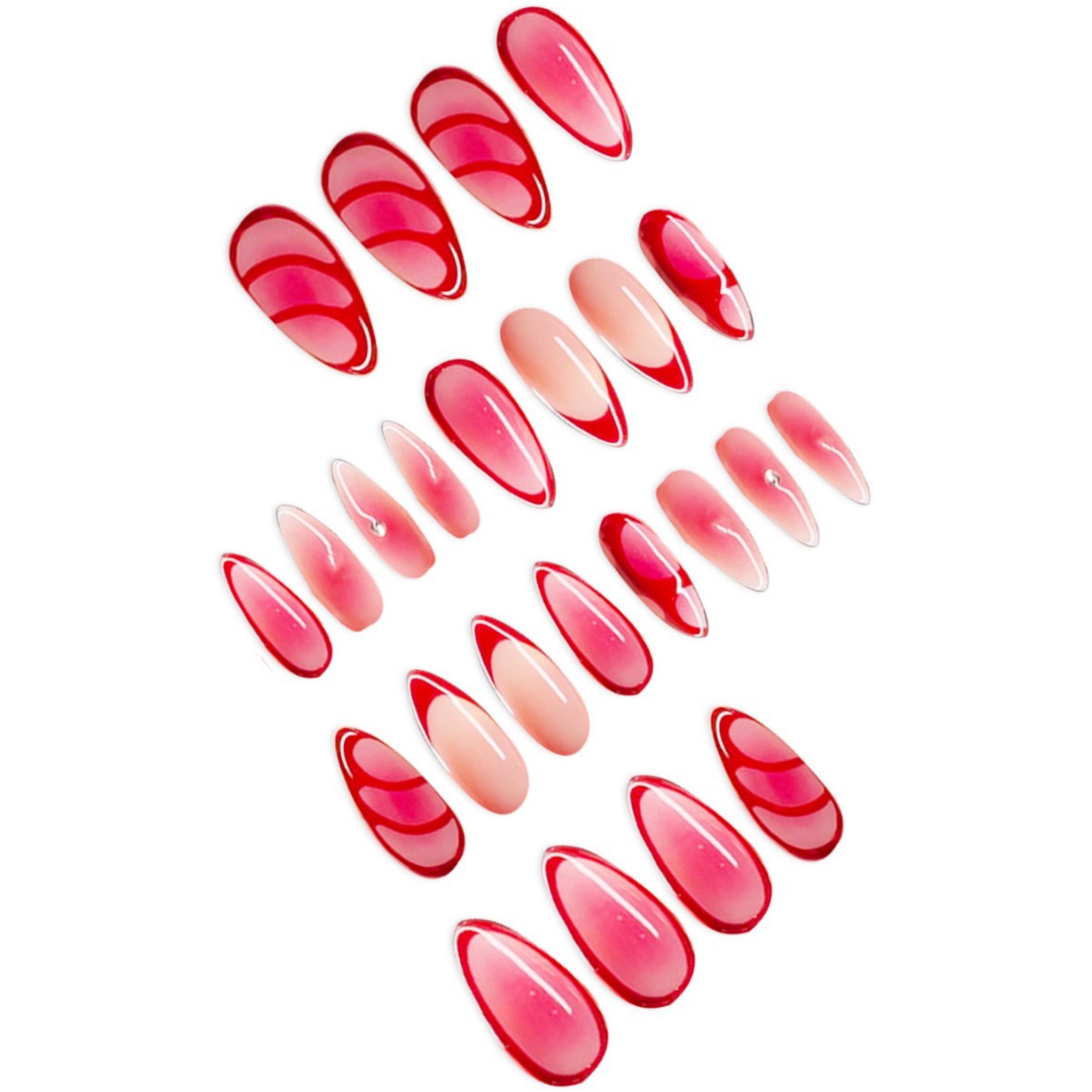 Artistic Stiletto Press-On Nail Set Acalora