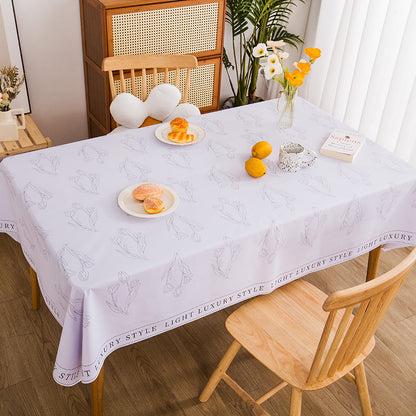 Checkerboard Print Tablecloth