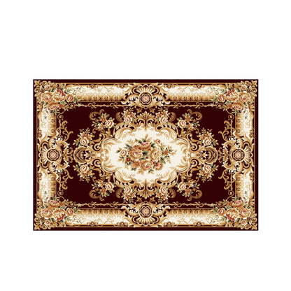Vintage Floral Design Bath Mat Acalora
