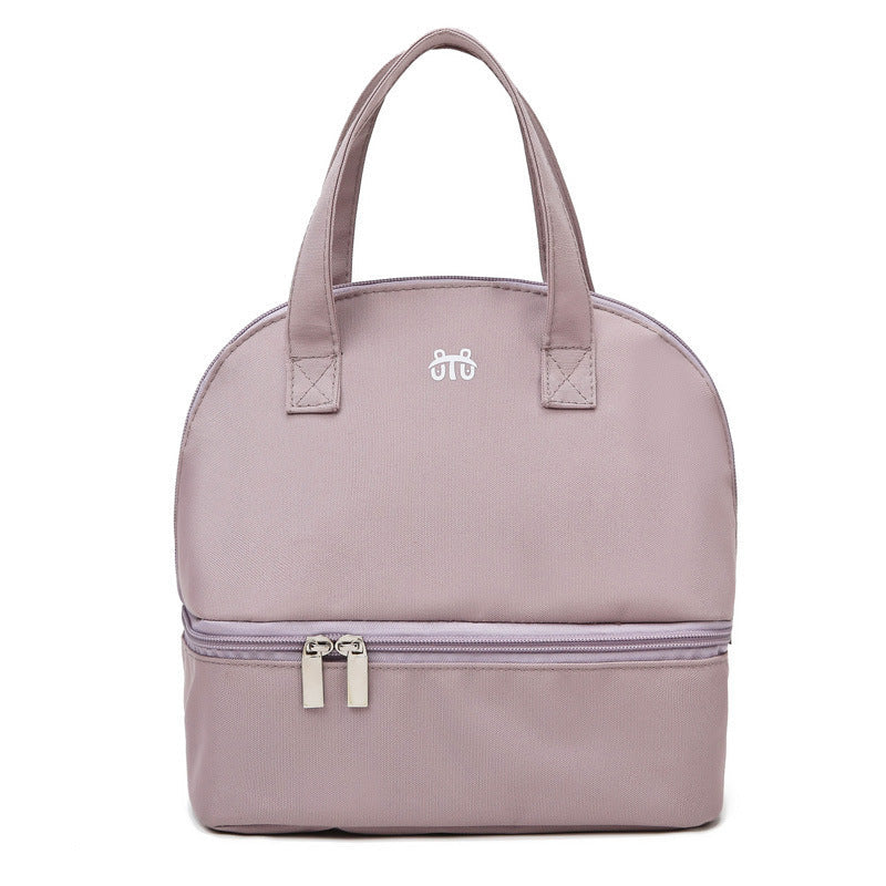 Women's insulated cooler bag with practical double zip design Bowlift