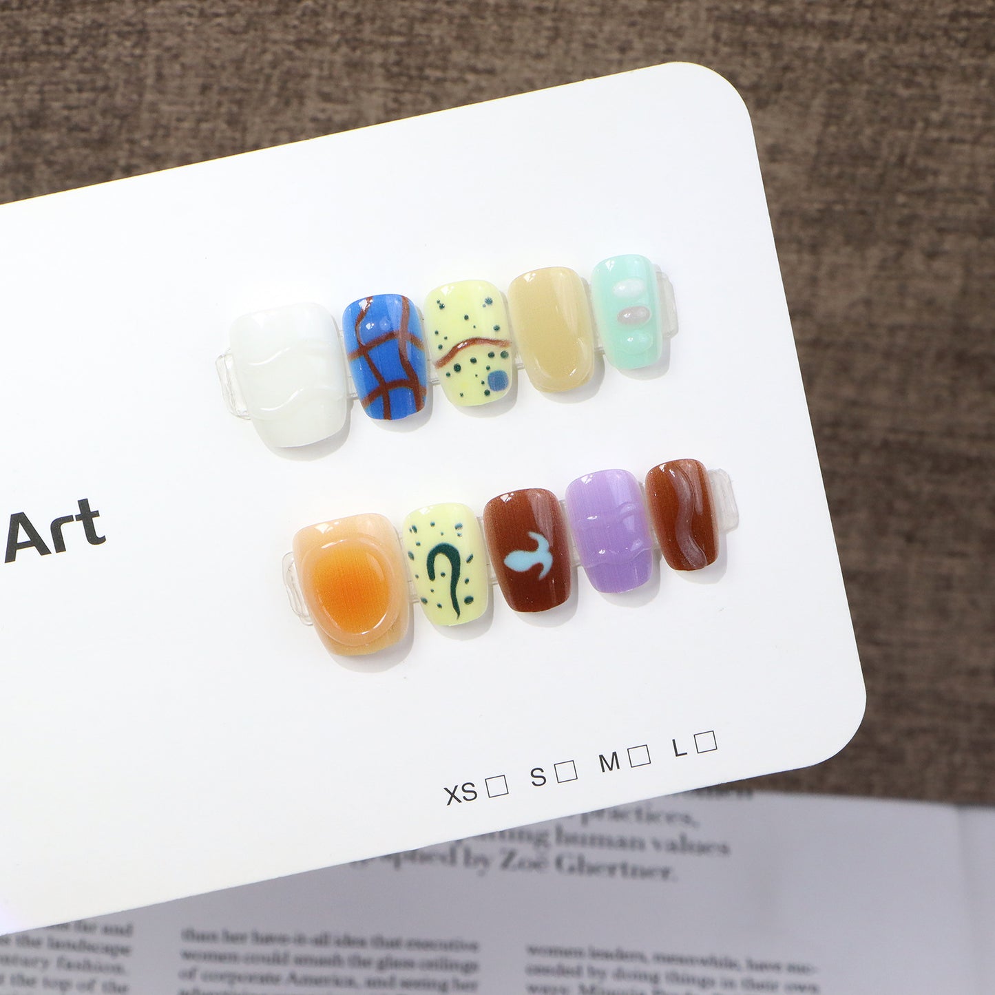 Creative Abstract Nail Art Collection Acalora