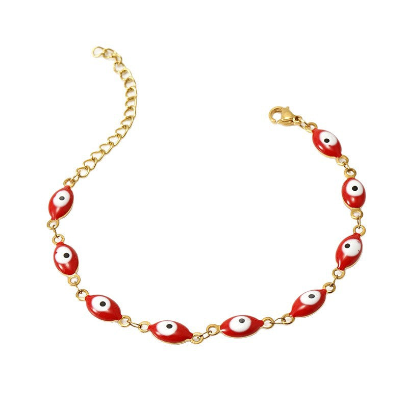 Colorful Evil Eye Bracelet Acalora