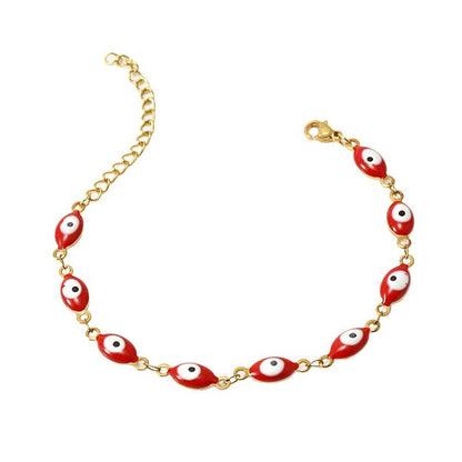 Colorful Evil Eye Bracelet Acalora