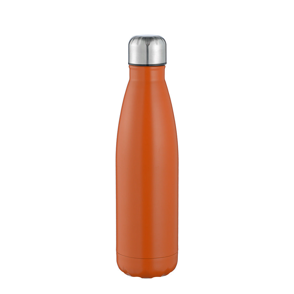 Unisex double-walled insulated bottle made of stainless steel with vacuum insulation and leak-proof screw cap Bowlift