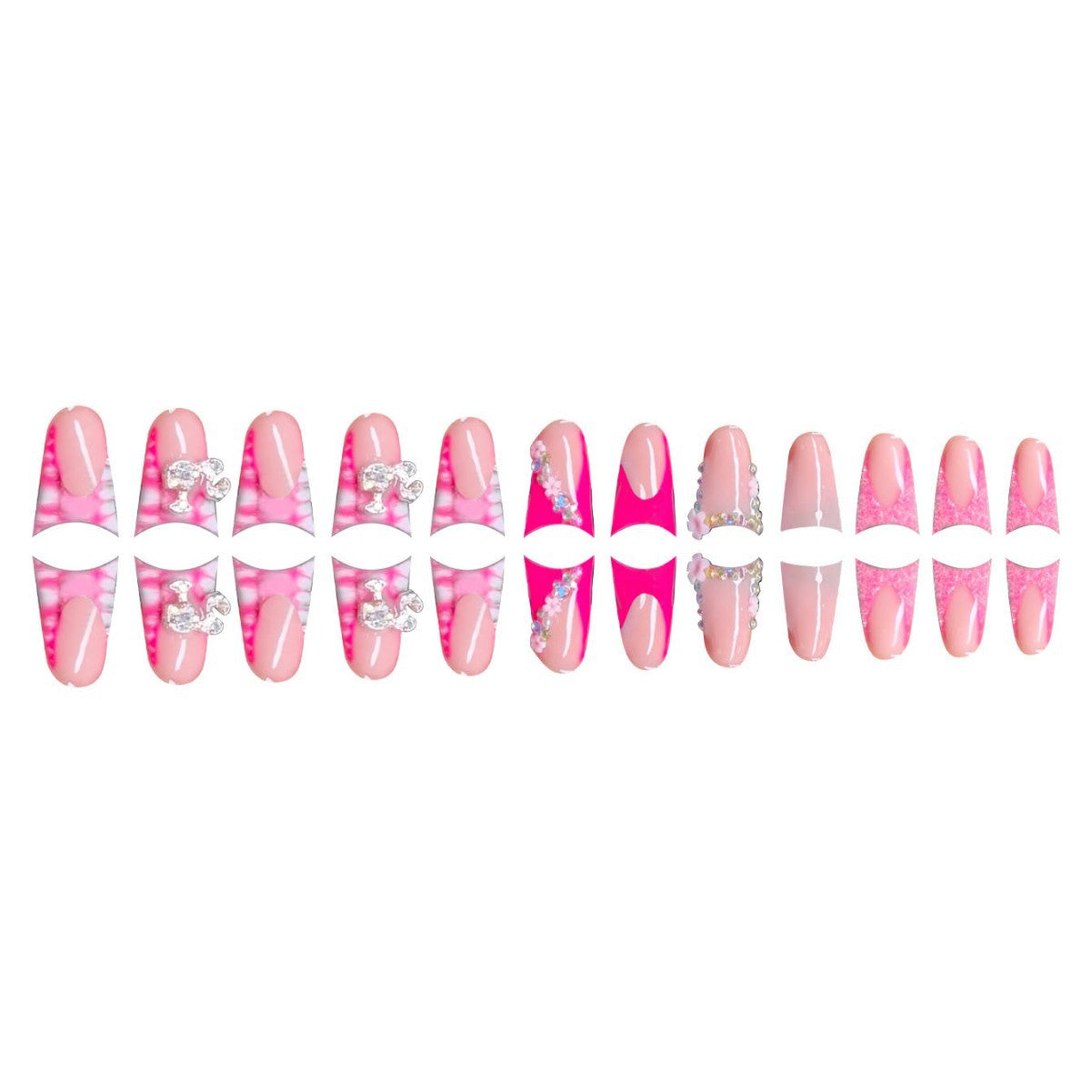 Glamorous Decorative Nail Art Extensions Acalora