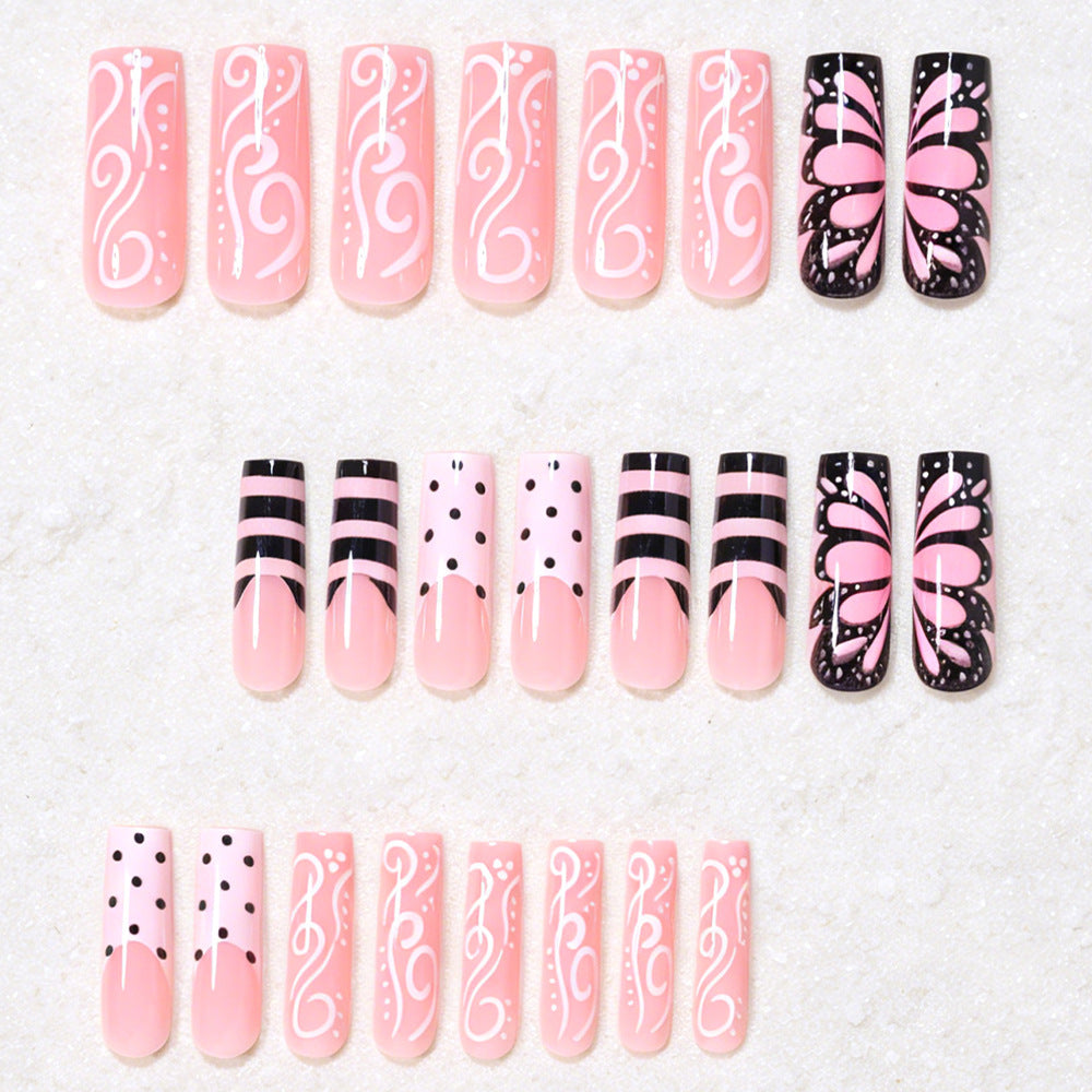 Artistic Butterfly Nail Design Acalora