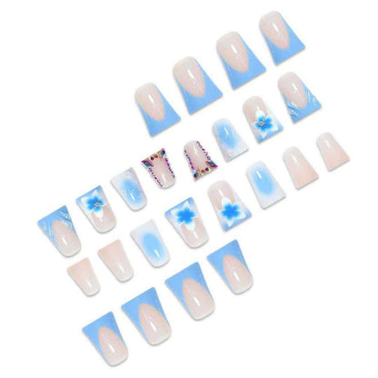 Artistic Long Press-On Nail Extensions Acalora