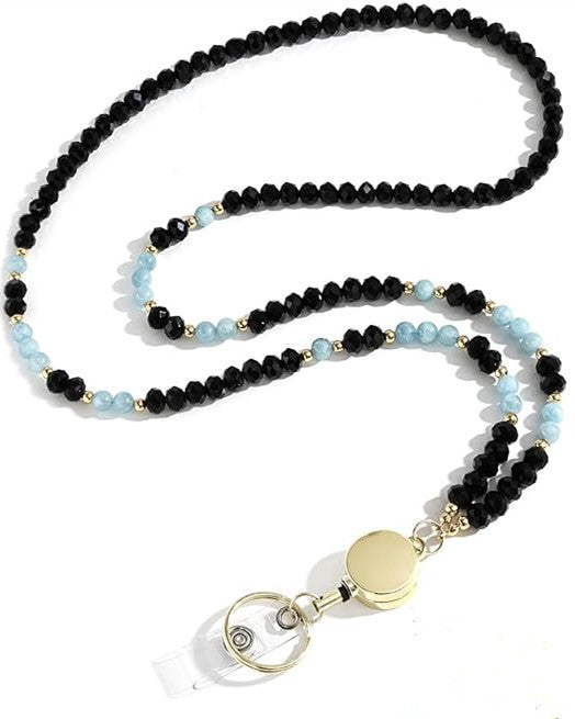 Beaded Eyewear Retractable Lanyard Acalora