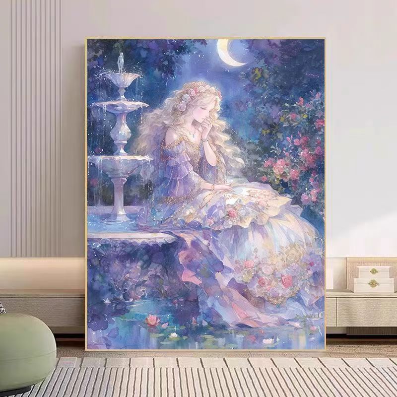 Dreamy Fantasy Illustration Wall Art