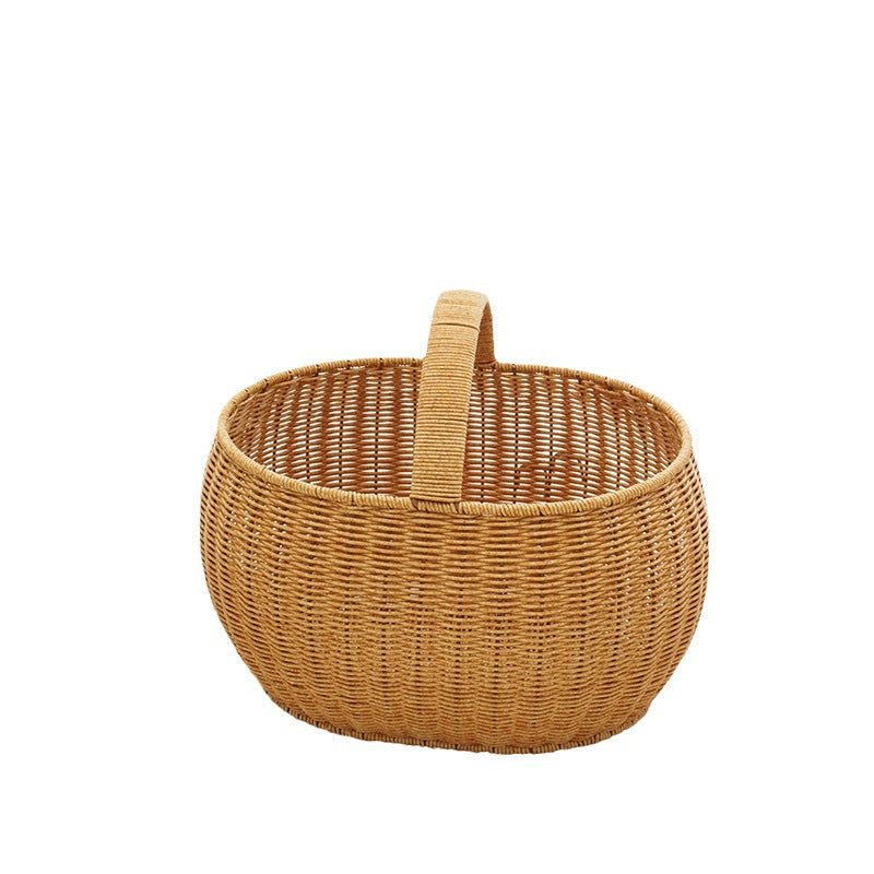 Handcrafted Woven Storage Basket Acalora