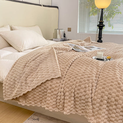 Luxurious Textured Throw Blanket