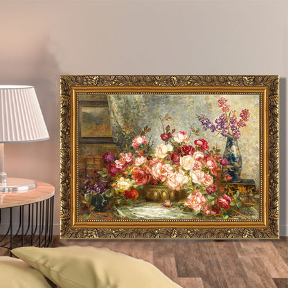 Vintage Style Fruit Basket Wall Decor