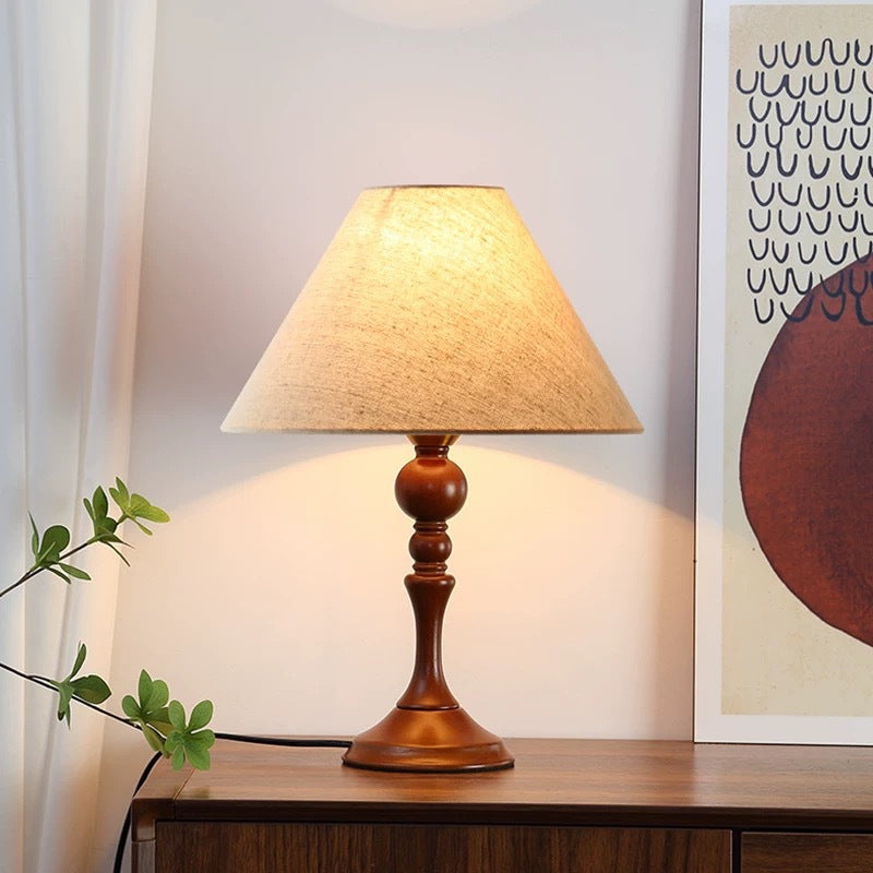 Contemporary Floral Patterned Table Lamp