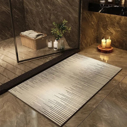 Modern Geometric Bath Mat