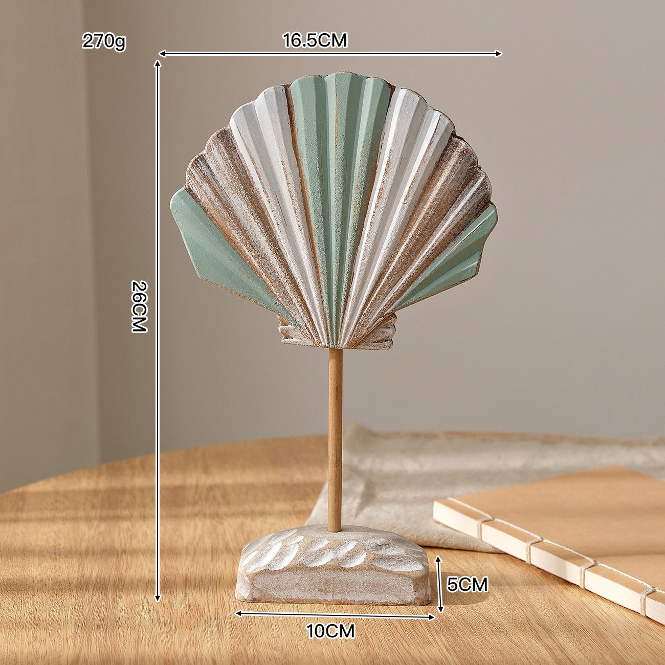 Elegant Shell Table Stand