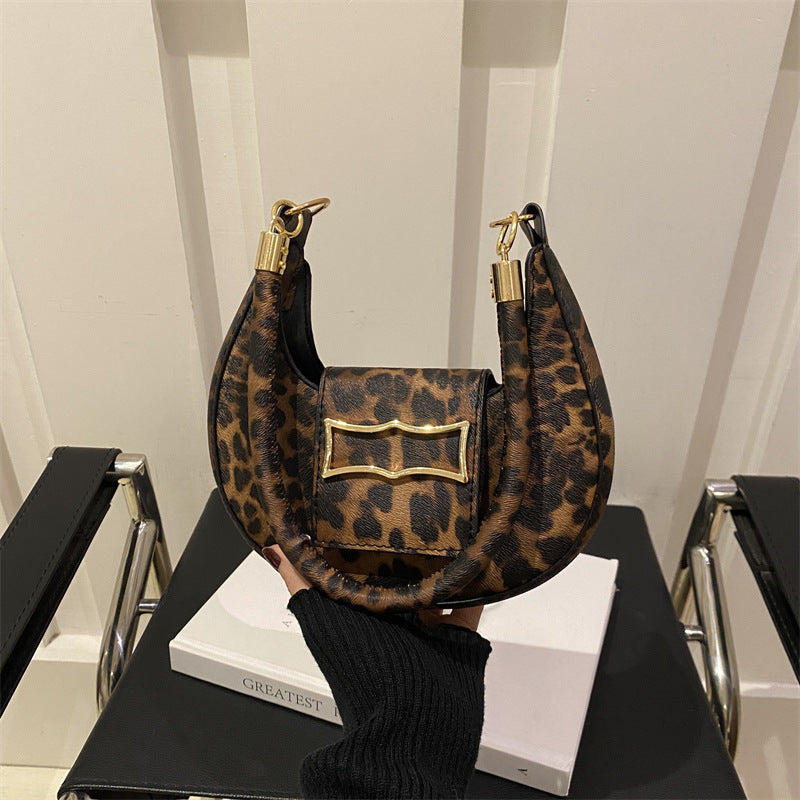 Stylish Leopard Print Handbag Acalora