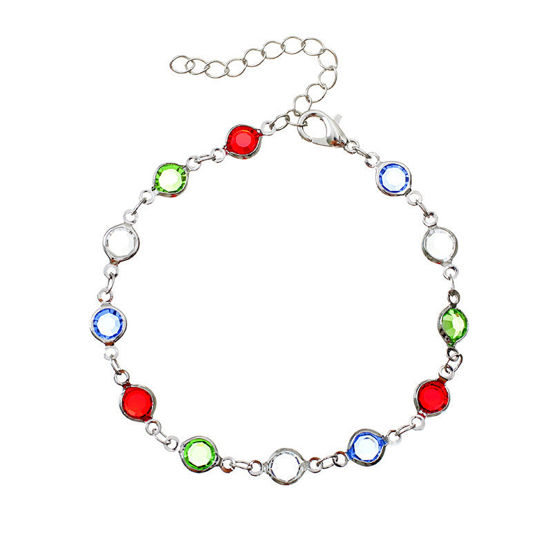 Colorful Gemstone Bracelet Acalora