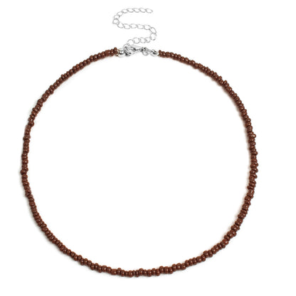 Colorful Beaded Choker Necklace Acalora