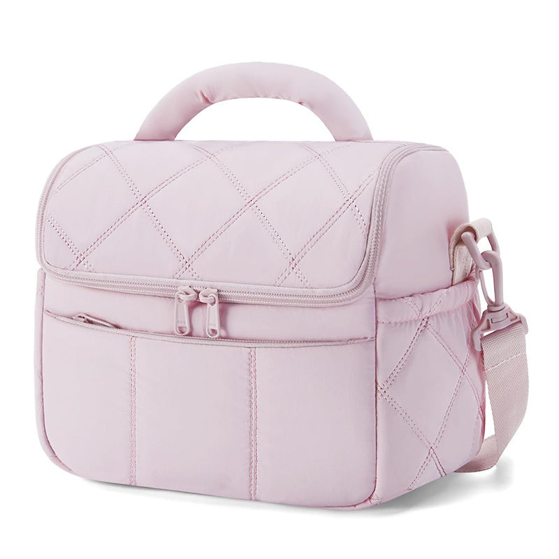 Quilted Insulated Lunch Bag Acalora