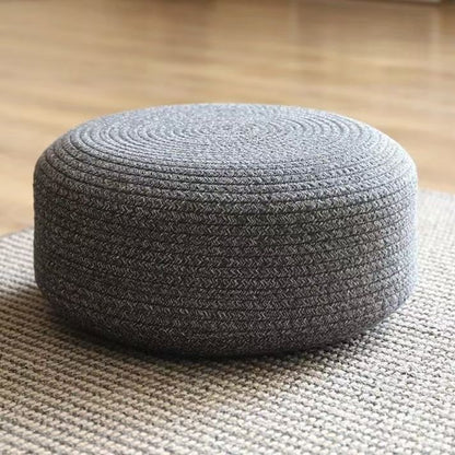 Handcrafted seat pouf Acalora