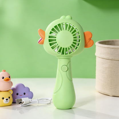 Ladies' Portable Handheld Fan with Animal Design Karnz