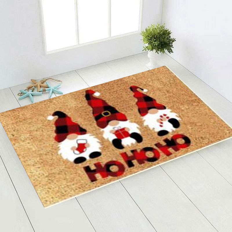 Holiday-Themed Welcome Mat