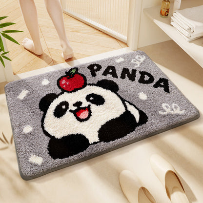 Cute Cartoon Cat Bath Rug