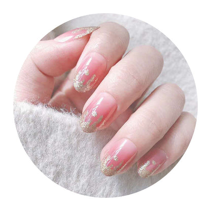 Elegant Glossy Press-On Nail Tips Acalora