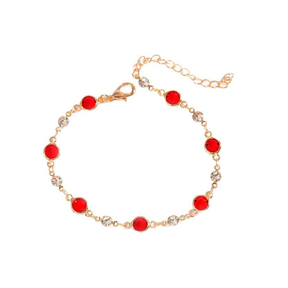 Elegant Crystal Adorned Bracelet Acalora