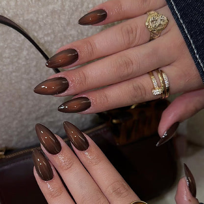 Premium Glossy Press-On Nail Tips Acalora