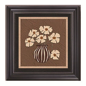 Decorative Framed Flower Artwork