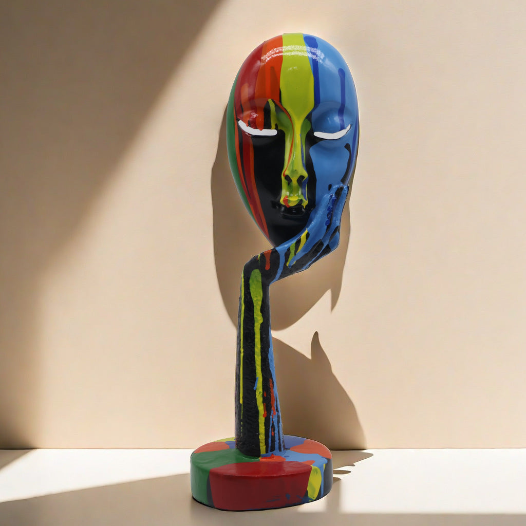 Artful decoration in the form of a thoughtful figure Acalora