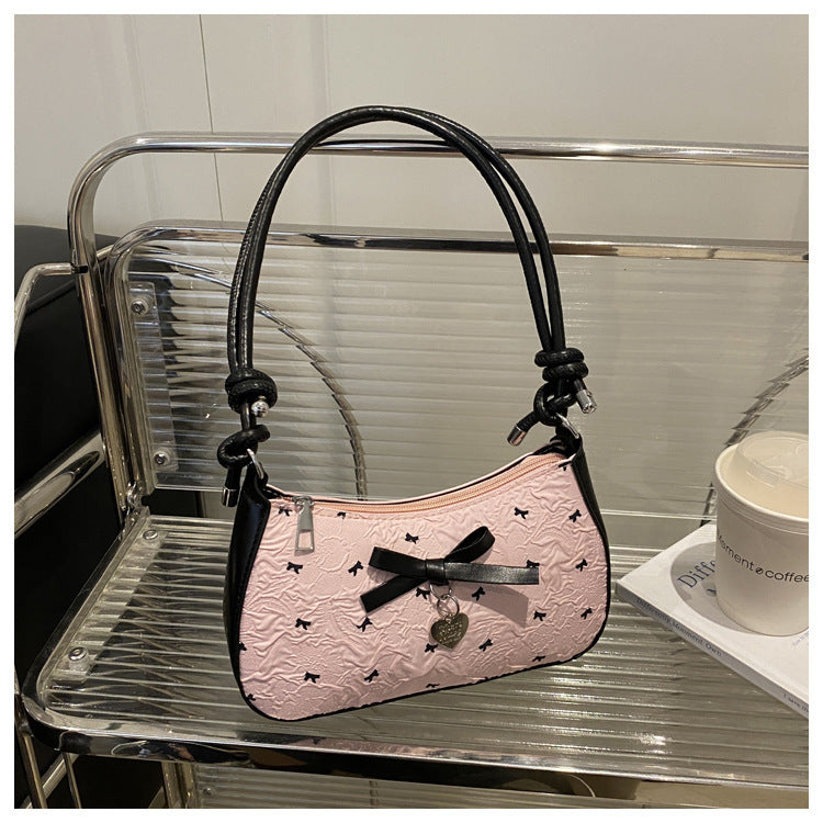 Charming Bow Embellished Handbag Acalora