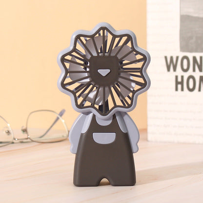 Women's creative mini handheld fan with floral motif Brehn
