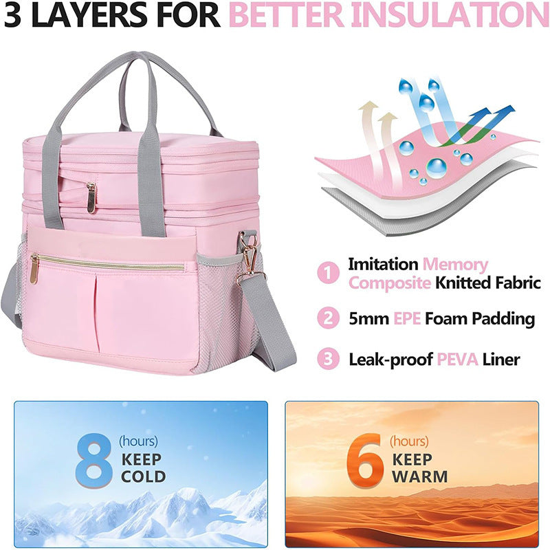 Insulated Lunch Storage Tote Acalora