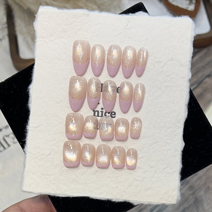 Dreamy Glittery Press-On Nail Set Acalora
