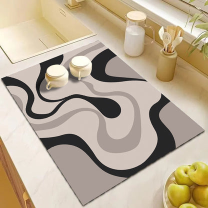 Cute Cartoon Character Kitchen Mat Acalora