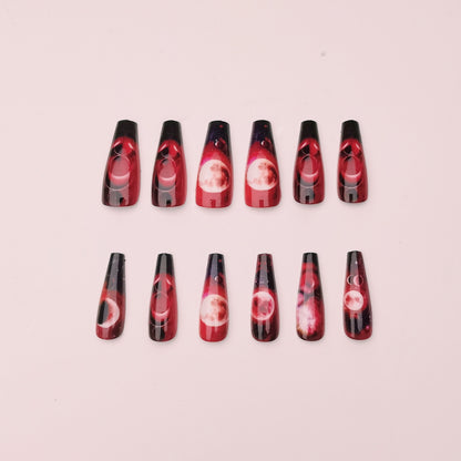 Celestial Themed Nail Art Design Acalora