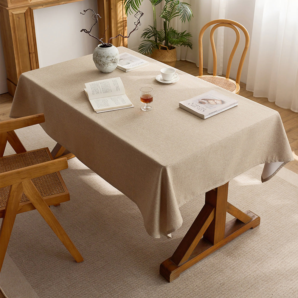 Elegant Soft Fabric Dining Tablecloth
