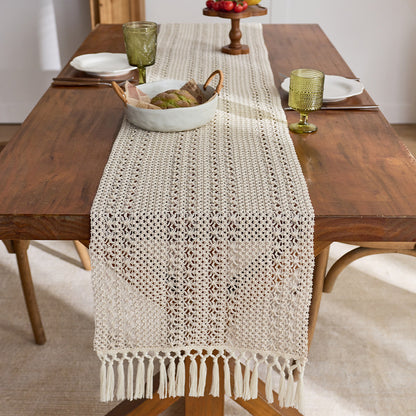 Elegant Woven Table Runner