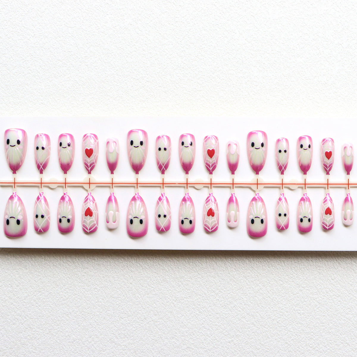 Whimsical Character Press-On Nail Art Set Acalora