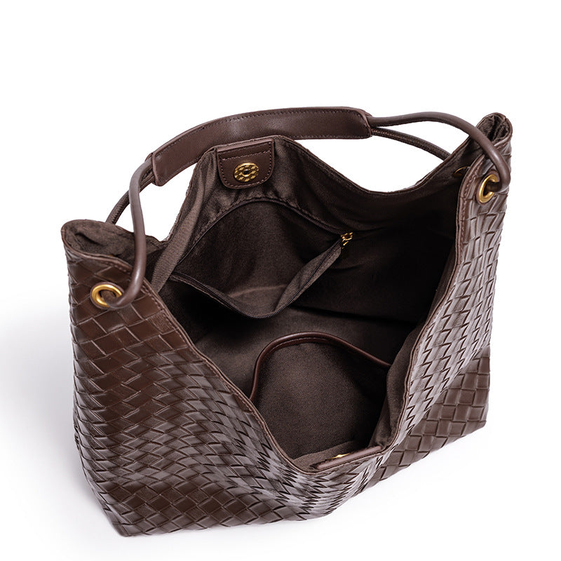 Stylish Woven Hobo Handbag Acalora